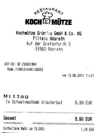 bpla H�ffner Kochm�tze Restaurant